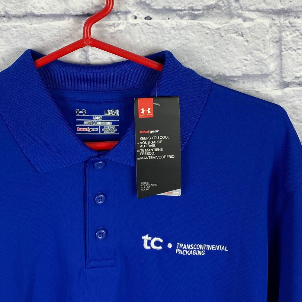 Under Armour Transcontinental Packaging Polo Nwt!! - image 3
